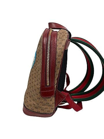 Gucci Ophidia Brown Canvas Backpack Bag (view 2)