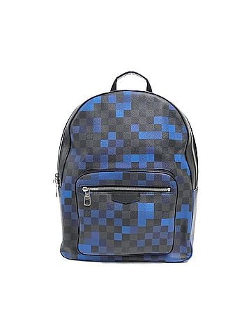 Louis Vuitton Josh Black Canvas Backpack Bag (view 1)