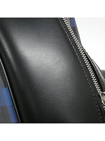 Louis Vuitton Josh Black Canvas Backpack Bag (view 2)