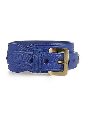Louis Vuitton Blue Leather Bracelet Jewelry (view 2)