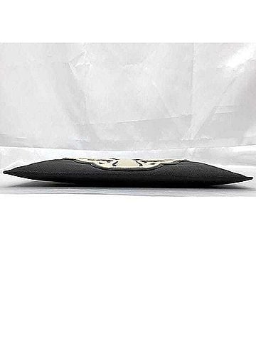 Stella McCartney Black Leather Clutch Bag (view 2)