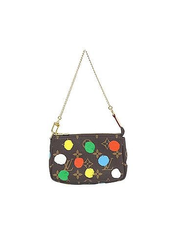Louis Vuitton Mini Pochette Accessoires Brown Canvas Clutch Bag (view 1)