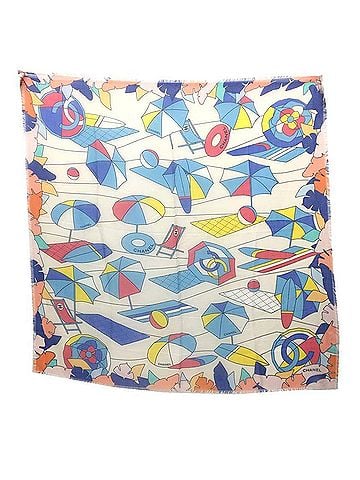 Chanel Multicolour Silk Shawl (view 1)