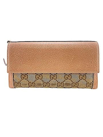 Gucci Bree Beige Canvas Wallet (view 1)
