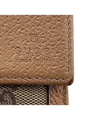 Gucci Bree Beige Canvas Wallet (view 2)