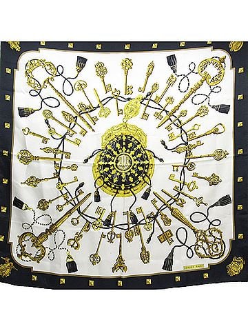 Hermès Carré 90 Multicolour Silk Scarf (view 1)