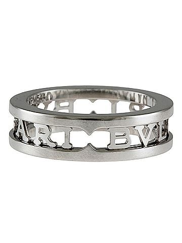 Bvlgari B.Zero1 Silver White Gold Ring Jewelry (view 1)