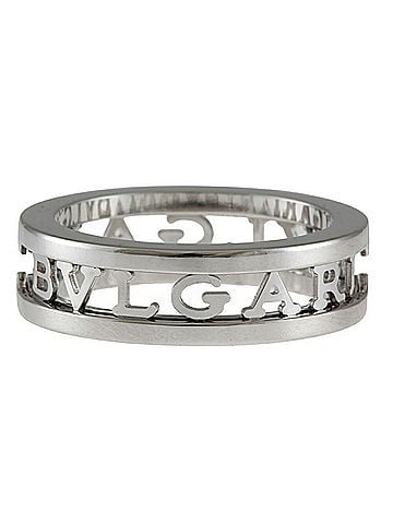 Bvlgari B.Zero1 Silver White Gold Ring Jewelry (view 2)