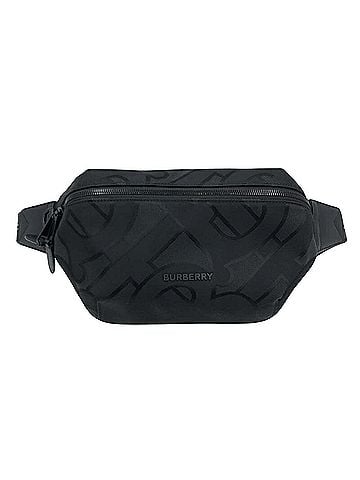 Burberry Sonny Black Canvas Clutch Bag (view 1)