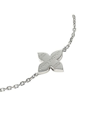 Louis Vuitton Blossom Silver White Gold Bracelet Jewelry (view 2)