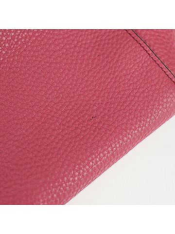 Prada Cabas Pink Leather Tote Bag (view 2)
