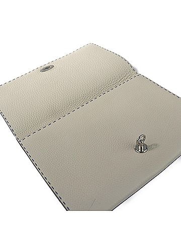 Fendi Blue Leather Clutch Bag (view 2)