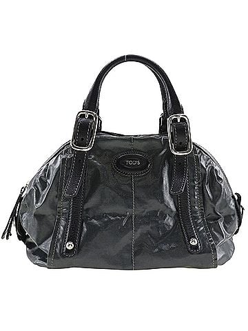 Tod's Khaki Synthetic Handbag (view 1)