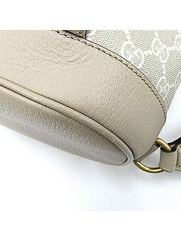 Gucci Ophidia Beige Canvas Backpack Bag (view 2)