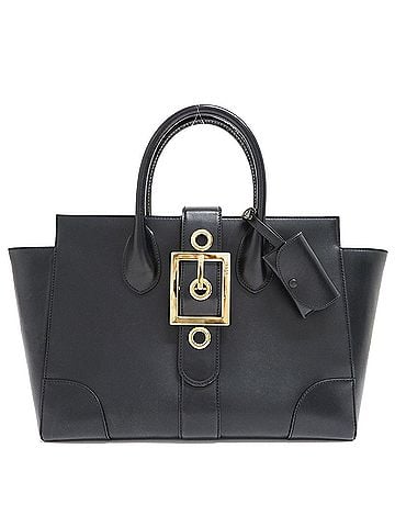 Gucci -- Black Leather Tote Bag (view 1)