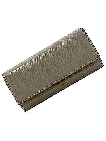 Céline Portefeuille Veau Beige Leather Wallet (view 1)