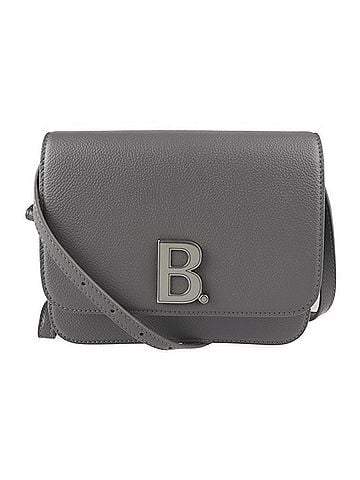 Balenciaga Grey Leather Shoulder Bag (view 1)