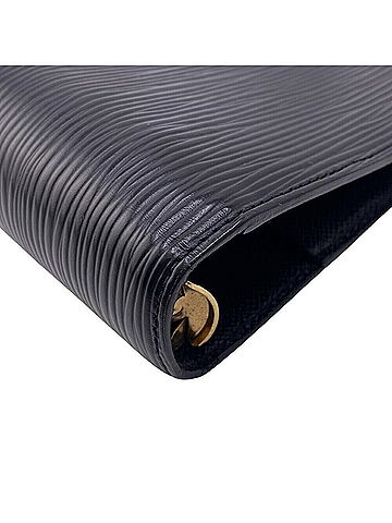 Louis Vuitton Couverture Agenda Fonctionnel Mm Black Leather Wallet (view 2)