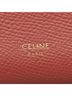 Céline 100% Leather Solid Pink Large Strap Wallet Pink Leather Wallet One size - photo 6