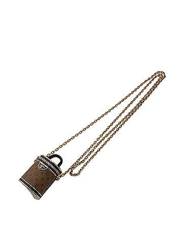 Louis Vuitton Cannes Brown Leather Necklace Jewelry (view 1)