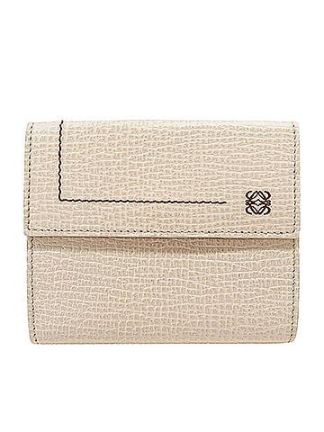Loewe Ecru Leather Wallet (view 1)