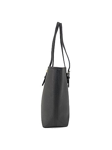 Michael Kors Tote Bag Black Leather Tote Bag (view 2)
