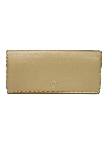 Loewe Gold Leather Wallet (view 1)