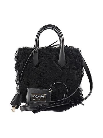 Balenciaga Black Wool Handbag (view 1)