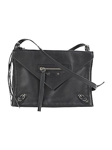 Balenciaga Papier Black Leather Briefcase Bag (view 1)