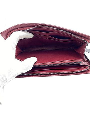 Bottega Veneta -- Red Leather Wallet (view 2)