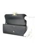 Céline 100% Leather Solid Black Triomphe Black Leather Wallet One size - photo 2