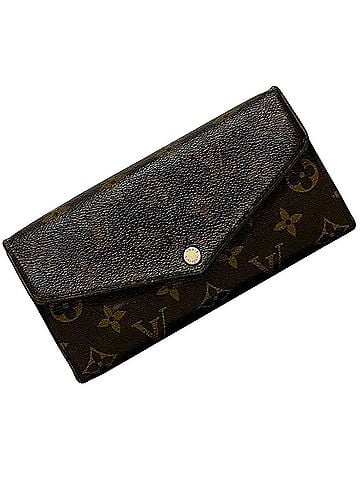 Louis Vuitton Brown Canvas Wallet (view 1)