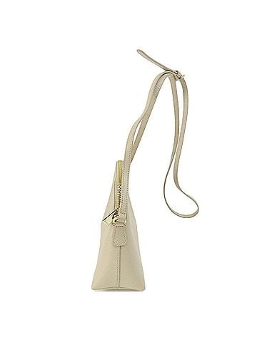 FURLA Ecru Leather Shopper Bag (view 2)