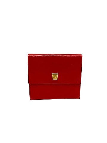 Dior Red Leather Wallet (view 1)