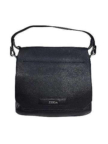 FURLA Black Leather Handbag (view 1)
