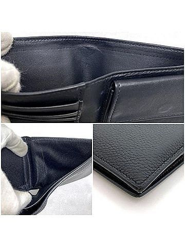 Loewe Black Leather Wallet (view 2)