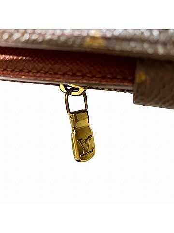 Louis Vuitton Viennois Brown Canvas Wallet (view 2)