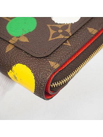 Louis Vuitton Lou Brown Canvas Wallet (view 2)