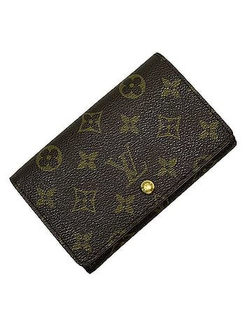 Louis Vuitton Trésor Brown Canvas Wallet (view 1)