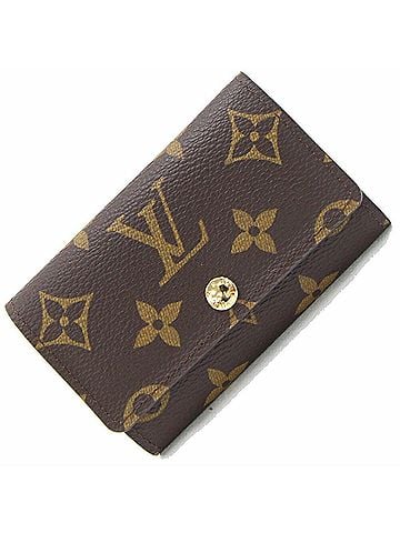Louis Vuitton Multiclés Brown Canvas Wallet (view 1)