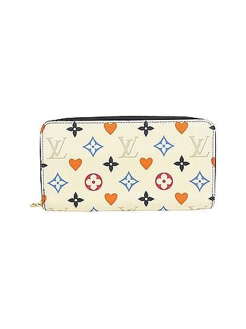 Louis Vuitton White Canvas Wallet (view 1)