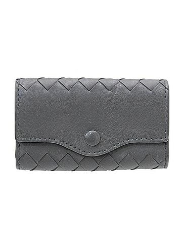 Bottega Veneta Intrecciato Black Leather Wallet (view 1)