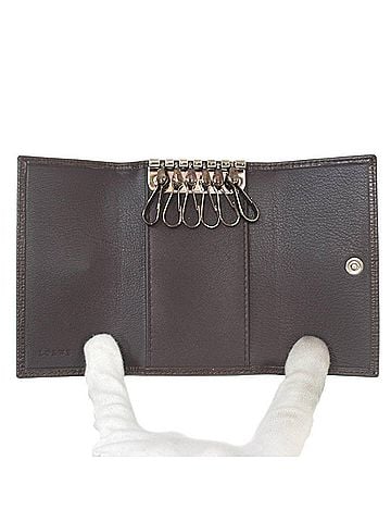 Loewe Key Case Brown Leather Wallet (view 2)