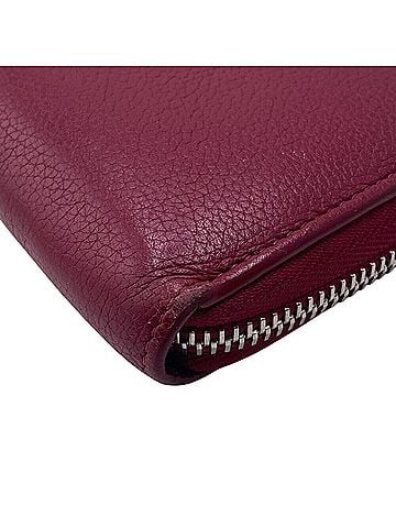 Louis Vuitton Lockme Pink Leather Wallet (view 2)