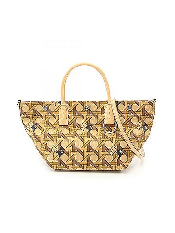 Tory Burch Beige Canvas Tote Bag (view 1)