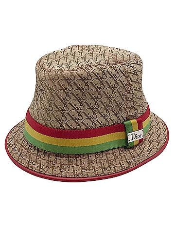 Dior Beige Canvas Hat (view 1)