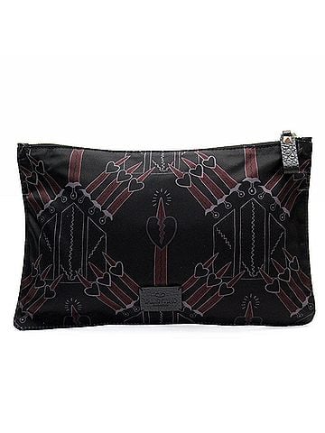 Valentino Garavani - Black Synthetic Clutch Bag (view 1)