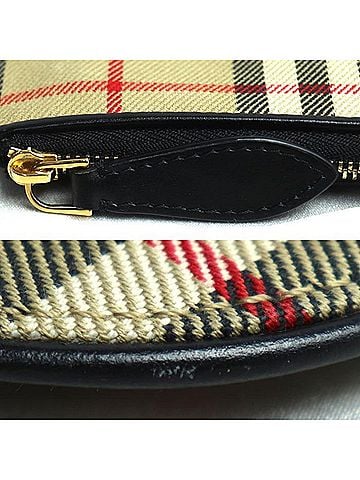 Burberry Nova Check Beige Canvas Wallet (view 2)