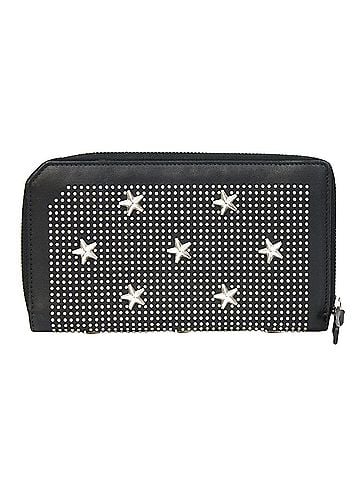 Jimmy Choo Black Leather Wallet (view 1)