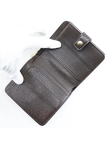 Louis Vuitton Brown Canvas Wallet (view 2)